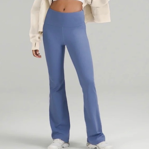 lululemon athletica Pants - Lululemon Groove super high rise flared pant Nulu